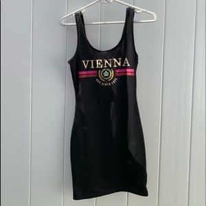 Black Fitted Mini Dress